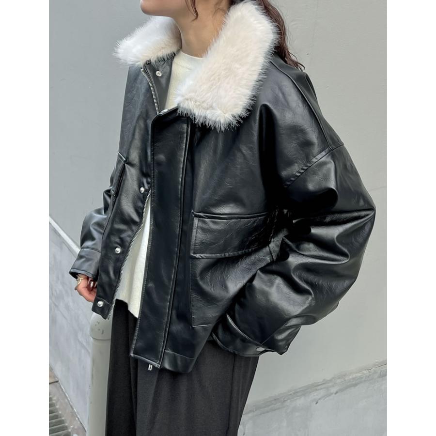 Re:EDIT（リエディ） ジャケット アウター レディース 2色 M/L レザー