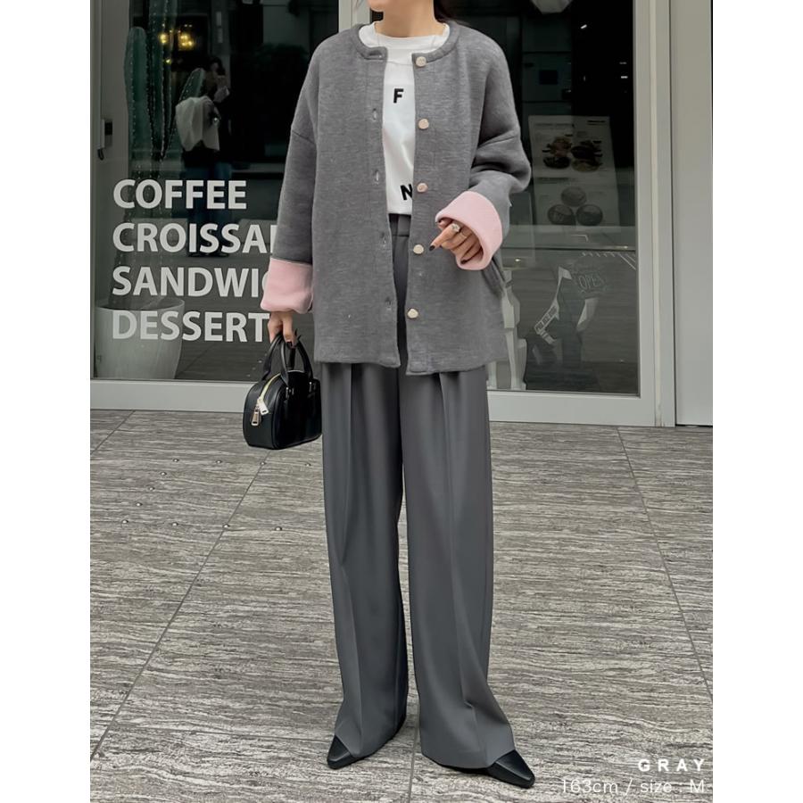 Re:EDIT（リエディ） ジャケット アウター ノーカラー コート