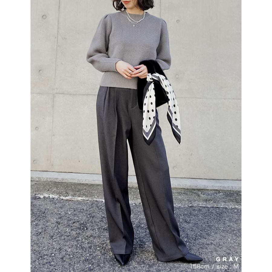 Re:EDIT（リエディ） ニット トップス 長袖 レディース 4色 M/L