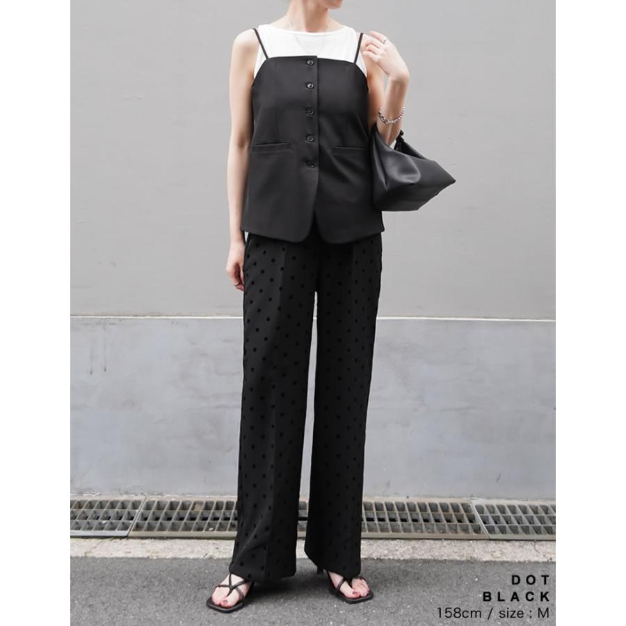 Re:EDIT（リエディ） パンツ スラックス レディース 低身長 高身長 XL