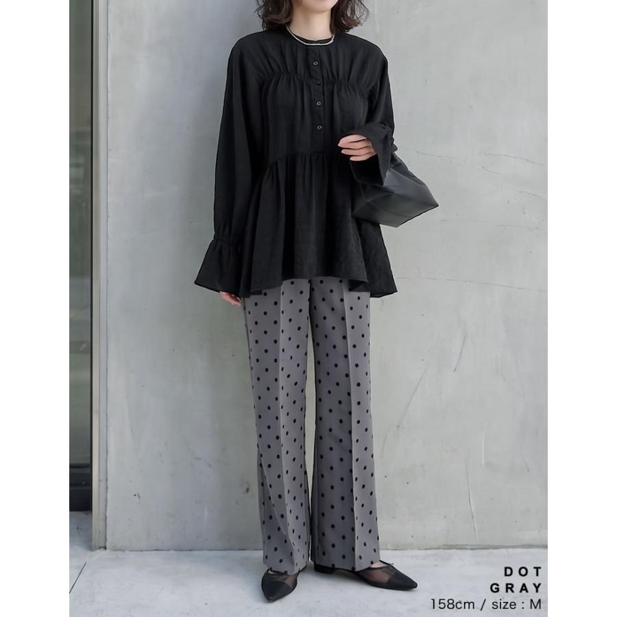 Re:EDIT（リエディ） パンツ スラックス レディース 低身長 高身長 XL