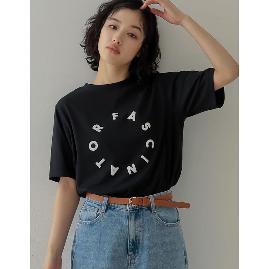 Tシャツ レディース トップス 半袖 カットソー 丸首 接触冷感 ひんやり UVカット 紫外線対策 日焼け対策[mb] | Re:EDIT | 13