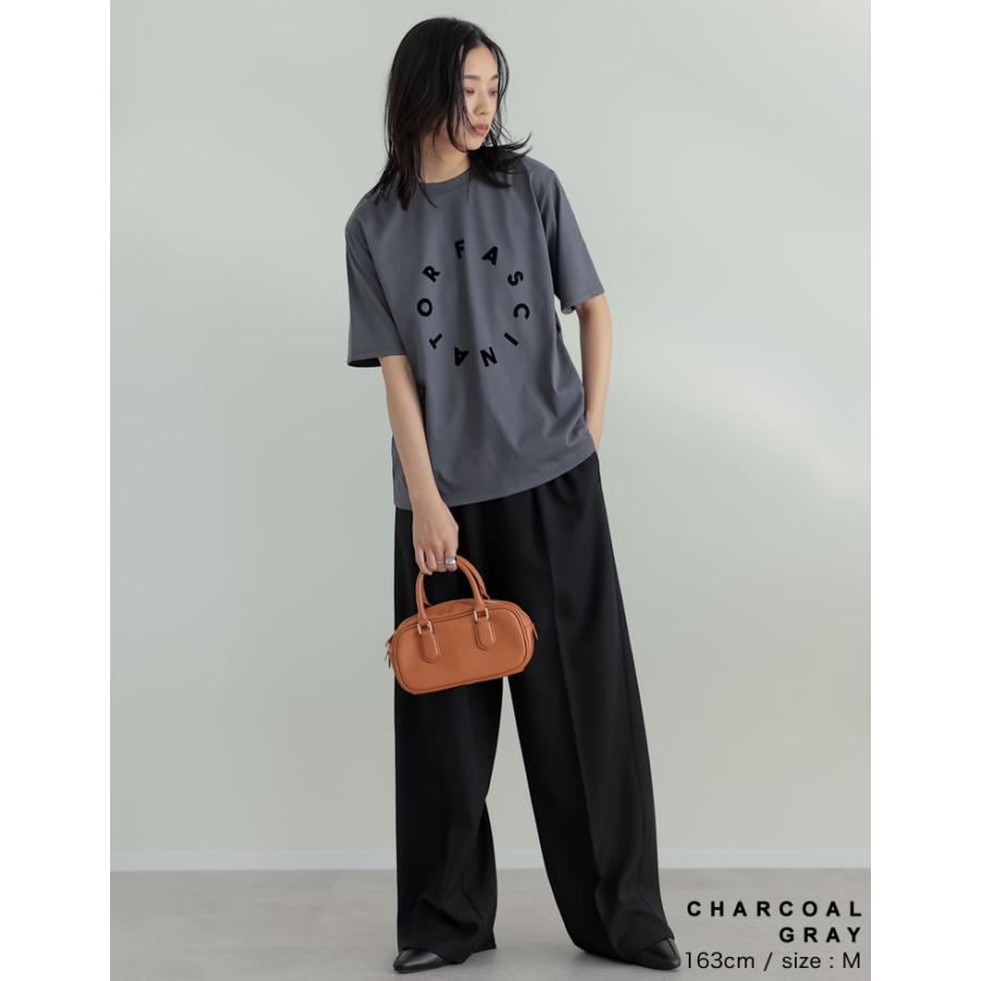 Tシャツ レディース トップス 半袖 カットソー 丸首 接触冷感 ひんやり UVカット 紫外線対策 日焼け対策[mb] | Re:EDIT | 16