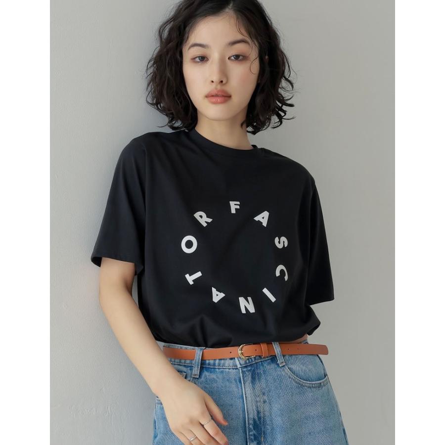 Tシャツ レディース トップス 半袖 カットソー 丸首 接触冷感 ひんやり UVカット 紫外線対策 日焼け対策[mb] | Re:EDIT | 06