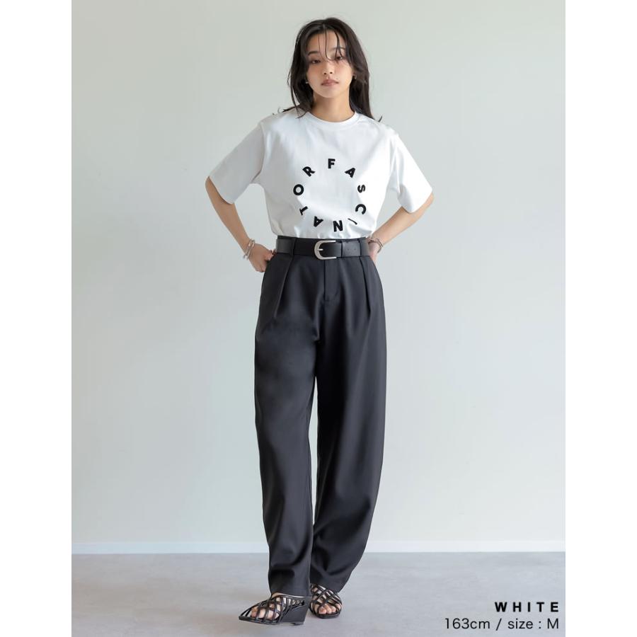 Tシャツ レディース トップス 半袖 カットソー 丸首 接触冷感 ひんやり UVカット 紫外線対策 日焼け対策[mb] | Re:EDIT | 09