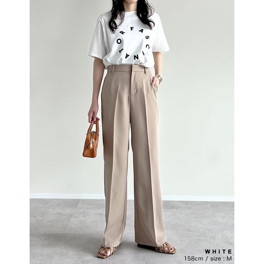 Tシャツ レディース トップス 半袖 カットソー 丸首 接触冷感 ひんやり UVカット 紫外線対策 日焼け対策[mb] | Re:EDIT | 11