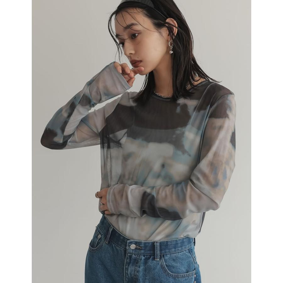 Re:EDIT（リエディ） カットソー レディース トップス Tシャツ シアー