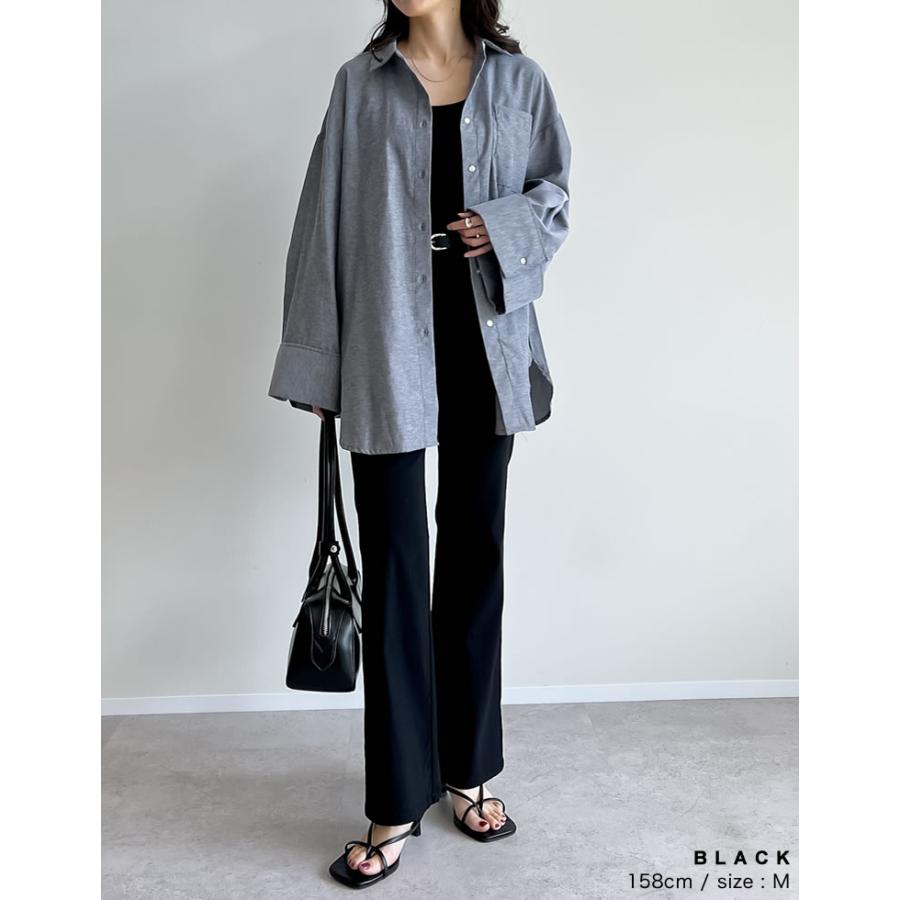 Re:EDIT（リエディ） パンツ レディース キックフレア フィット ラク