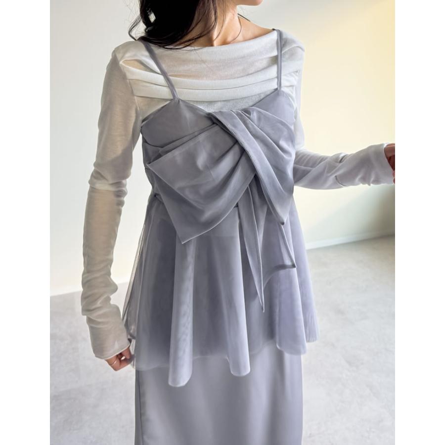 Re:EDIT（リエディ） キャミソール レディース ビスチェ チュール