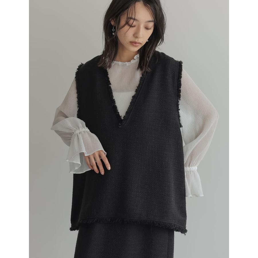 Re:EDIT（リエディ） ベスト ジレ トップス レディース ノースリーブ