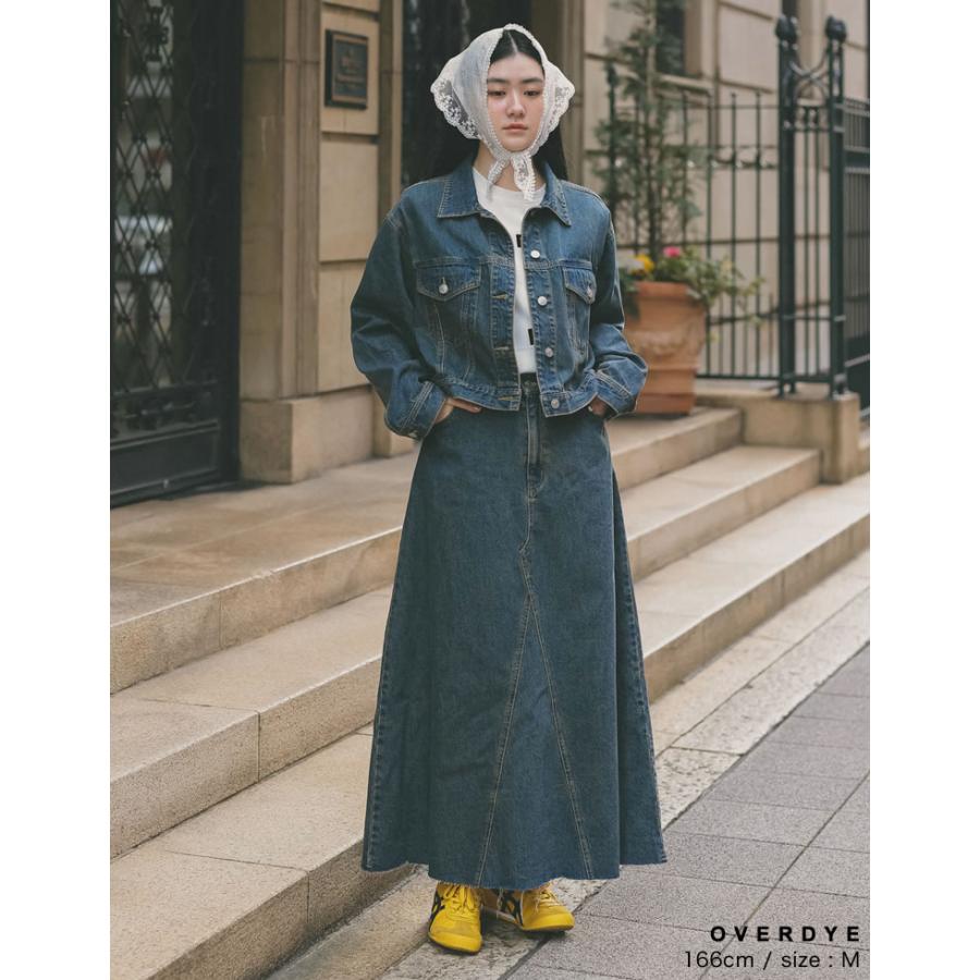 Re:EDIT 2BUY15%OFFクーポン対象 デニムスカート レディース ロング 