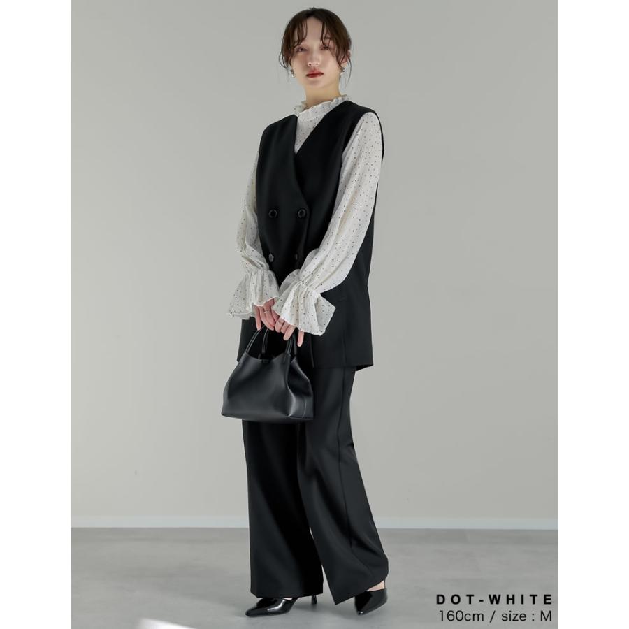 Re:EDIT（リエディ） トップス ブラウス レディース 4色 M/L 長袖