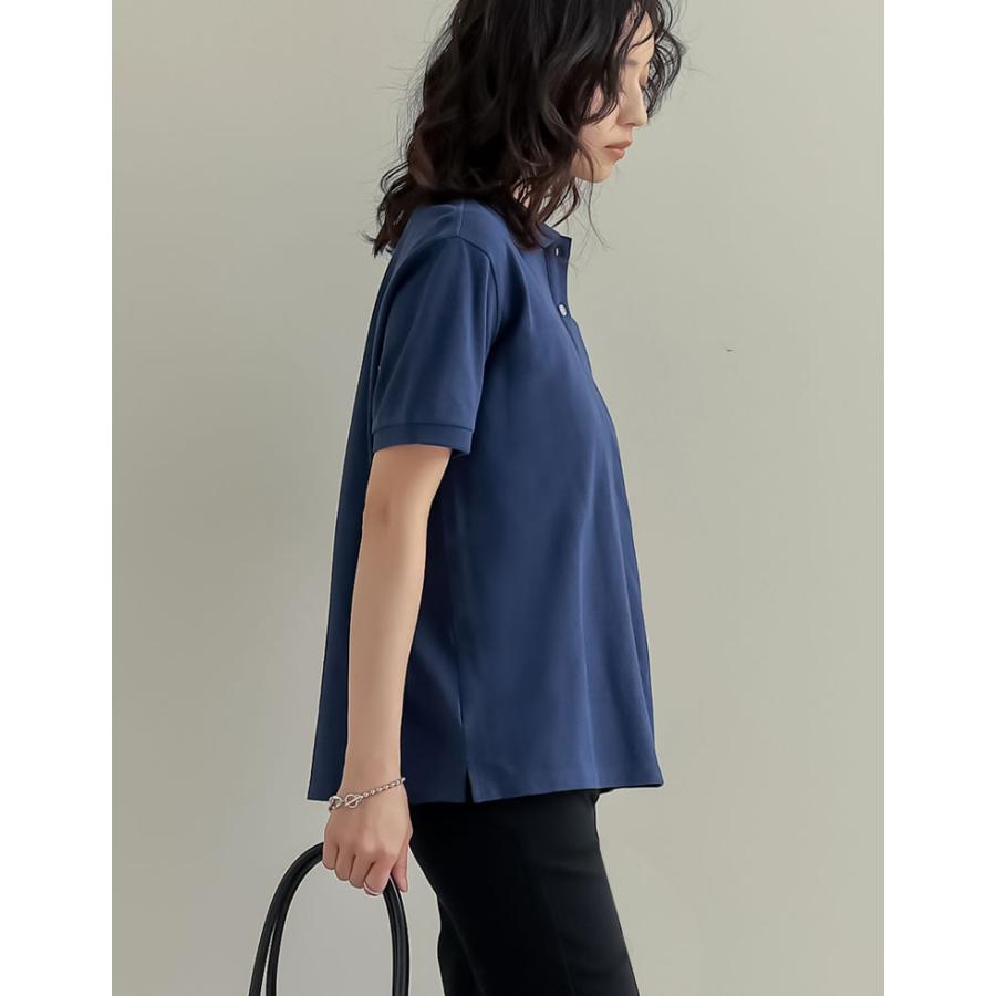 ポロシャツ 半袖 レディース トップス U.S. POLO ASSN. 別注 カラー コラボ ワンポイント刺繍 スポーティ 2025春夏 | Re:EDIT | 12