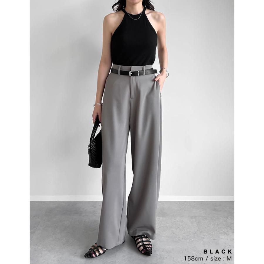 ブラトップ インナー トップス レディース 4色 M/L ホルターネック カップ付き 春夏 返品交換不可[mb] | Re:EDIT | 18