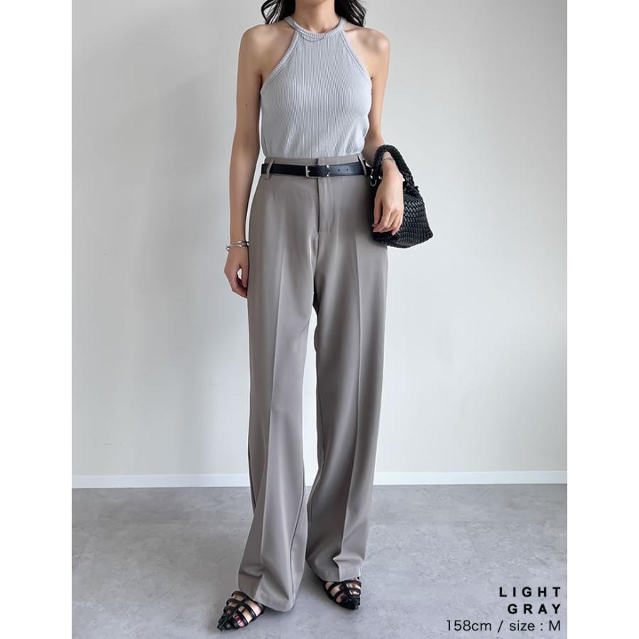 ブラトップ インナー トップス レディース 4色 M/L ホルターネック カップ付き 春夏 返品交換不可[mb] | Re:EDIT | 19