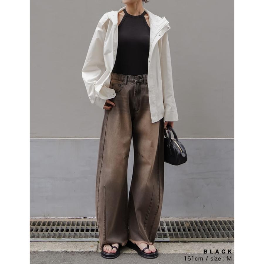 ブラトップ インナー トップス レディース 4色 M/L ホルターネック カップ付き 春夏 返品交換不可 | Re:EDIT | 19