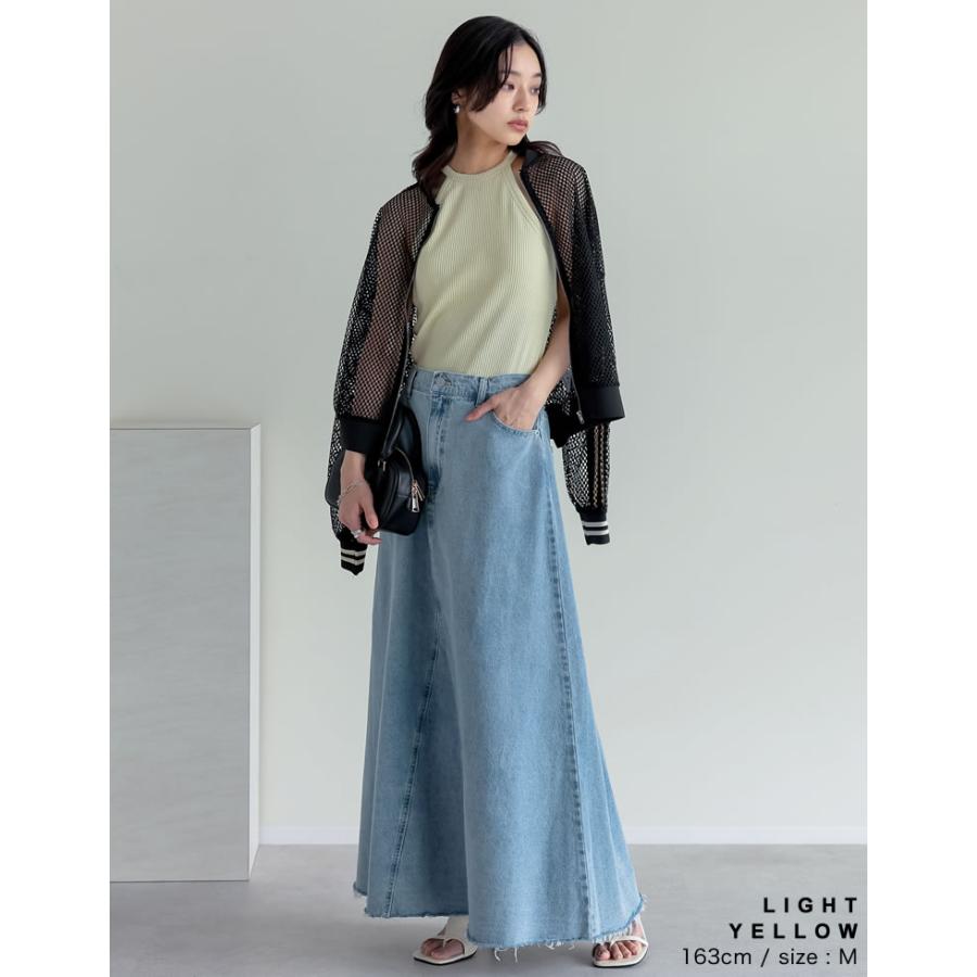 ブラトップ インナー トップス レディース 4色 M/L ホルターネック カップ付き 春夏 返品交換不可 | Re:EDIT | 20