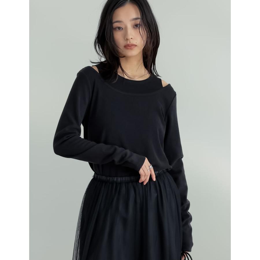 Re:EDIT（リエディ） カットソー ロングTシャツ レディース トップス T