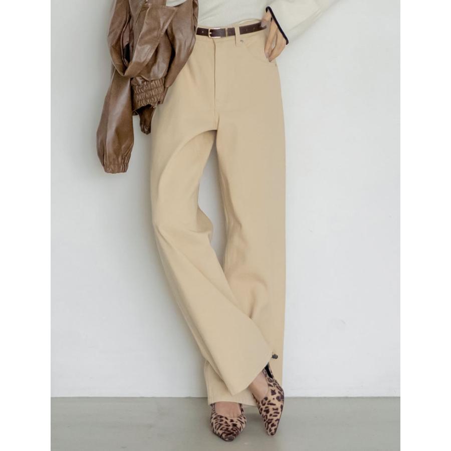 パンツ チノパン カツラギ レディース 5色 4サイズ 低身長 高身長 花柄 プリント カーゴパンツ　ペインターパンツ　カラーパンツ 秋冬 | Re:EDIT | 08