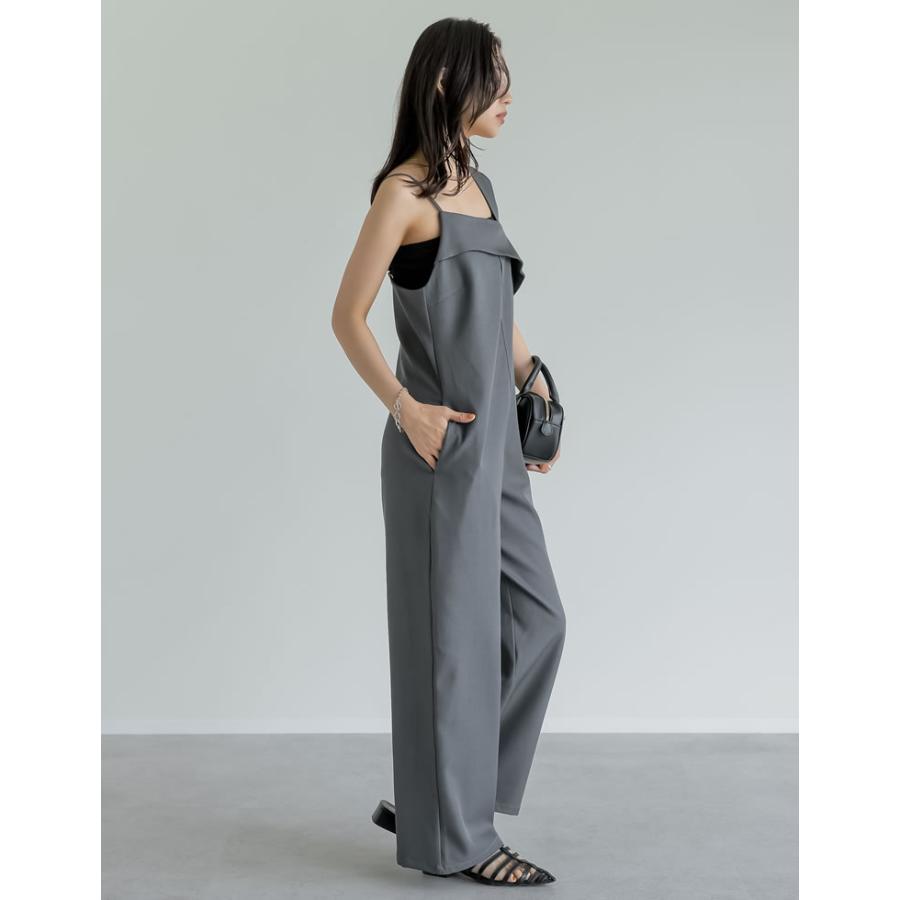 サロペット レディース オールインワン オーバーオール アジャスター付 低身長 高身長 2025春夏 | Re:EDIT | 13