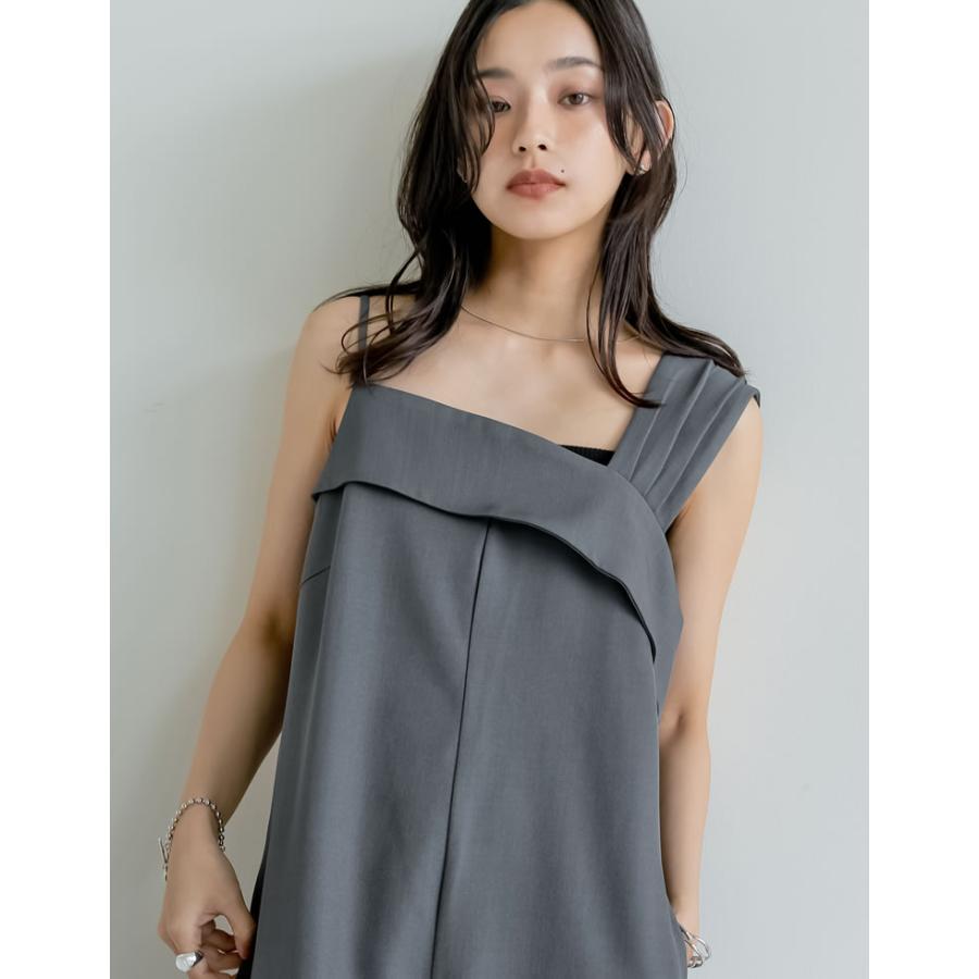 サロペット レディース オールインワン オーバーオール アジャスター付 低身長 高身長 2025春夏 | Re:EDIT | 14