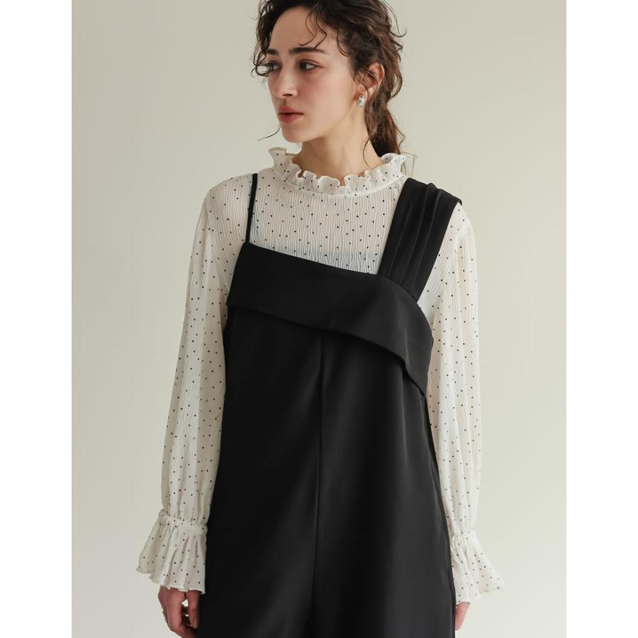 サロペット レディース オールインワン オーバーオール アジャスター付 低身長 高身長 2025春夏 | Re:EDIT | 17