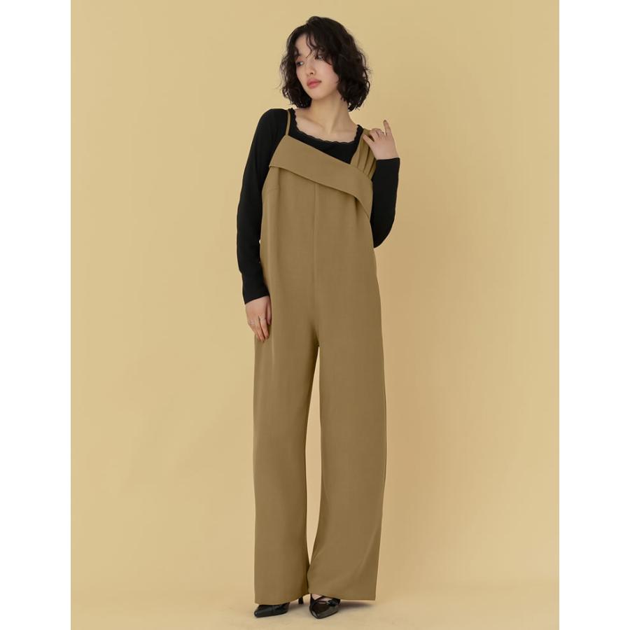 サロペット レディース オールインワン オーバーオール アジャスター付 低身長 高身長 2025春夏 | Re:EDIT | 07