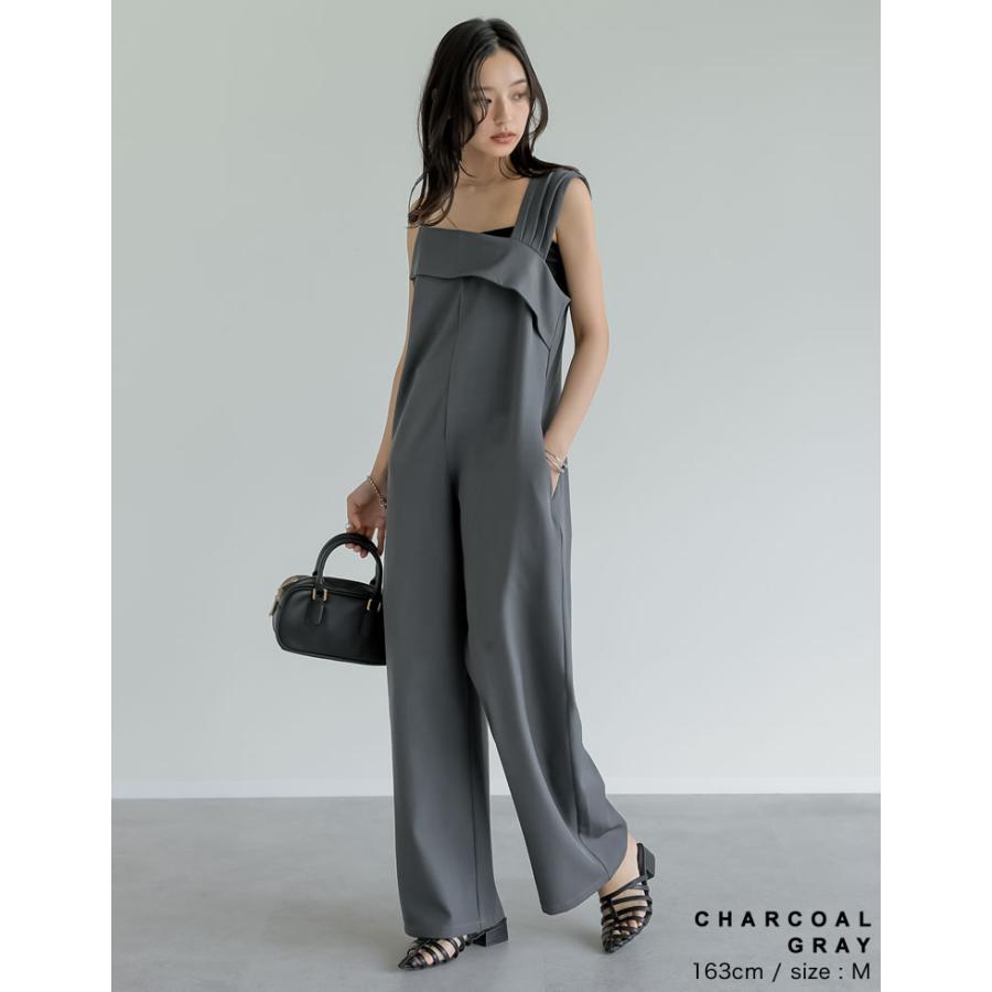 サロペット レディース オールインワン オーバーオール アジャスター付 低身長 高身長 2025春夏 | Re:EDIT | 10