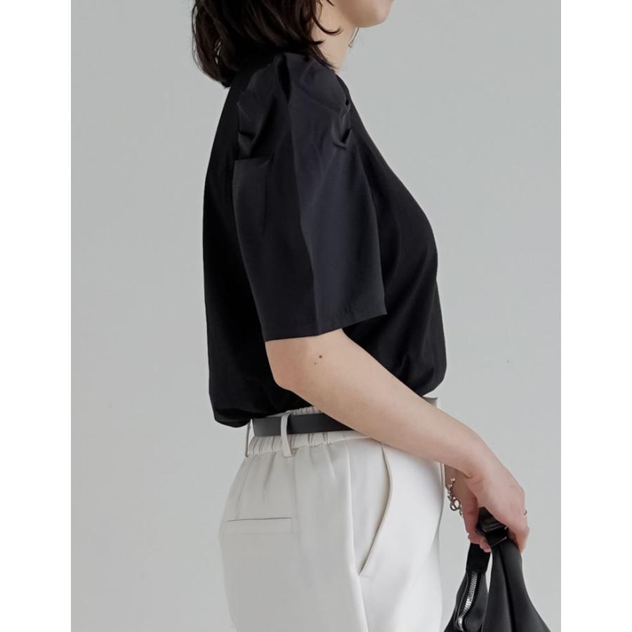 Re:EDIT（リエディ） Tシャツ 半袖 レディース 2色 M/L カットソー
