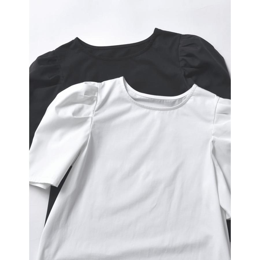 Re:EDIT（リエディ） Tシャツ 半袖 レディース 2色 M/L カットソー