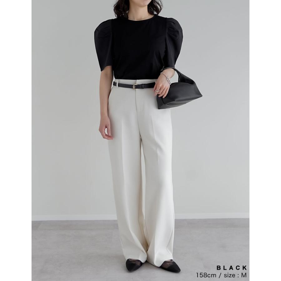 Re:EDIT（リエディ） Tシャツ 半袖 レディース 2色 M/L カットソー