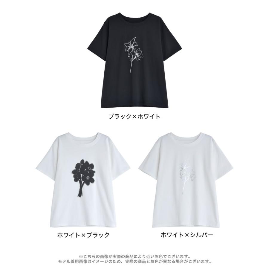 Tシャツ レディース トップス 半袖 カットソー 丸首 クルーネック UVカット 紫外線対策 接触冷感 春夏[mb] | Re:EDIT | 20