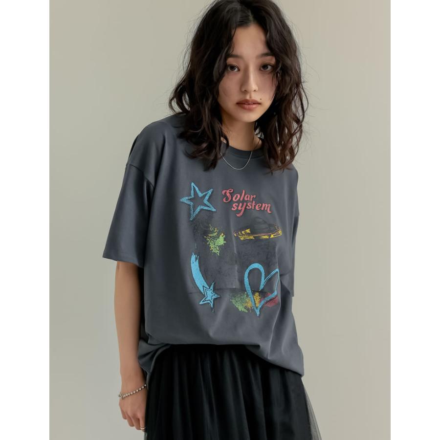 Tシャツ 半袖 レディース トップス UVカット 紫外線対策 接触冷感 ひんやり 涼しい 春夏[mb] | Re:EDIT | 15