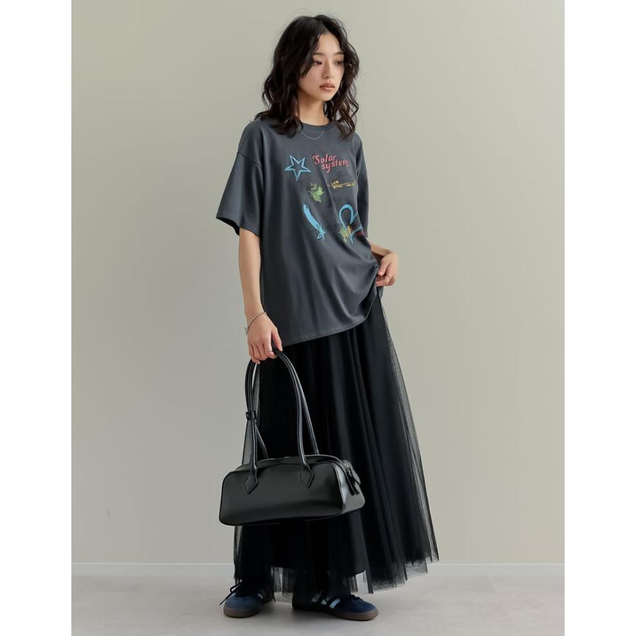 Tシャツ 半袖 レディース トップス UVカット 紫外線対策 接触冷感 ひんやり 涼しい 春夏[mb] | Re:EDIT | 16