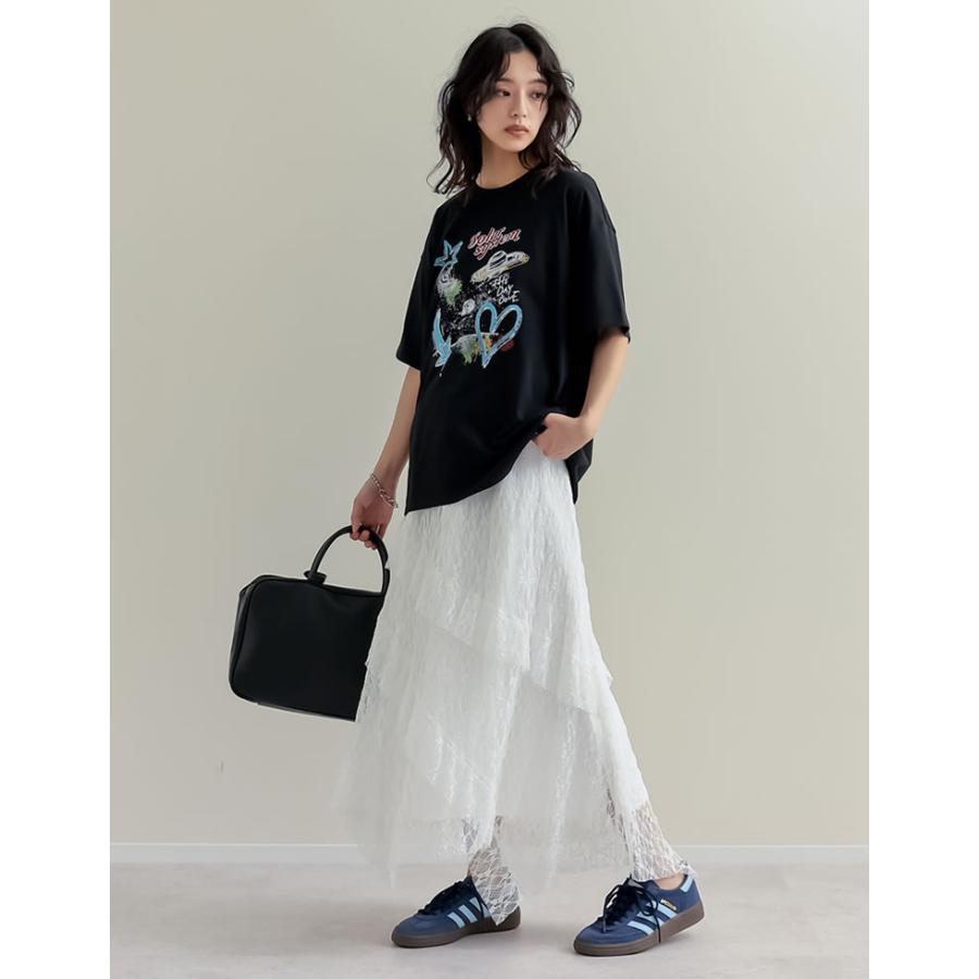 Tシャツ 半袖 レディース トップス UVカット 紫外線対策 接触冷感 ひんやり 涼しい 春夏[mb] | Re:EDIT | 19