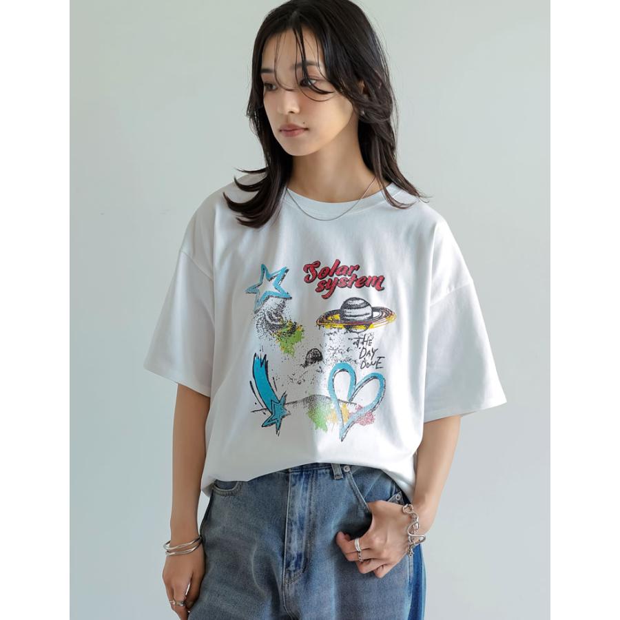 Tシャツ 半袖 レディース トップス UVカット 紫外線対策 接触冷感 ひんやり 涼しい 春夏[mb] | Re:EDIT | 05
