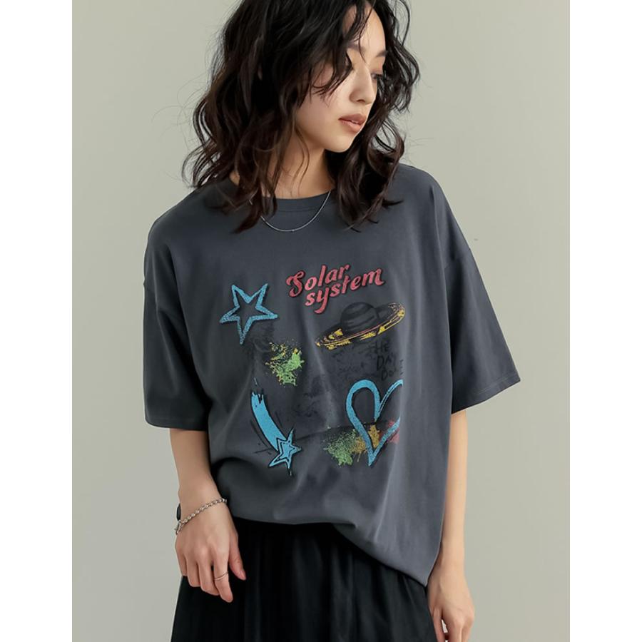 Tシャツ 半袖 レディース トップス UVカット 紫外線対策 接触冷感 ひんやり 涼しい 春夏[mb] | Re:EDIT | 06