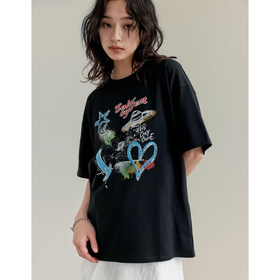Tシャツ 半袖 レディース トップス UVカット 紫外線対策 接触冷感 ひんやり 涼しい 春夏[mb] | Re:EDIT | 07