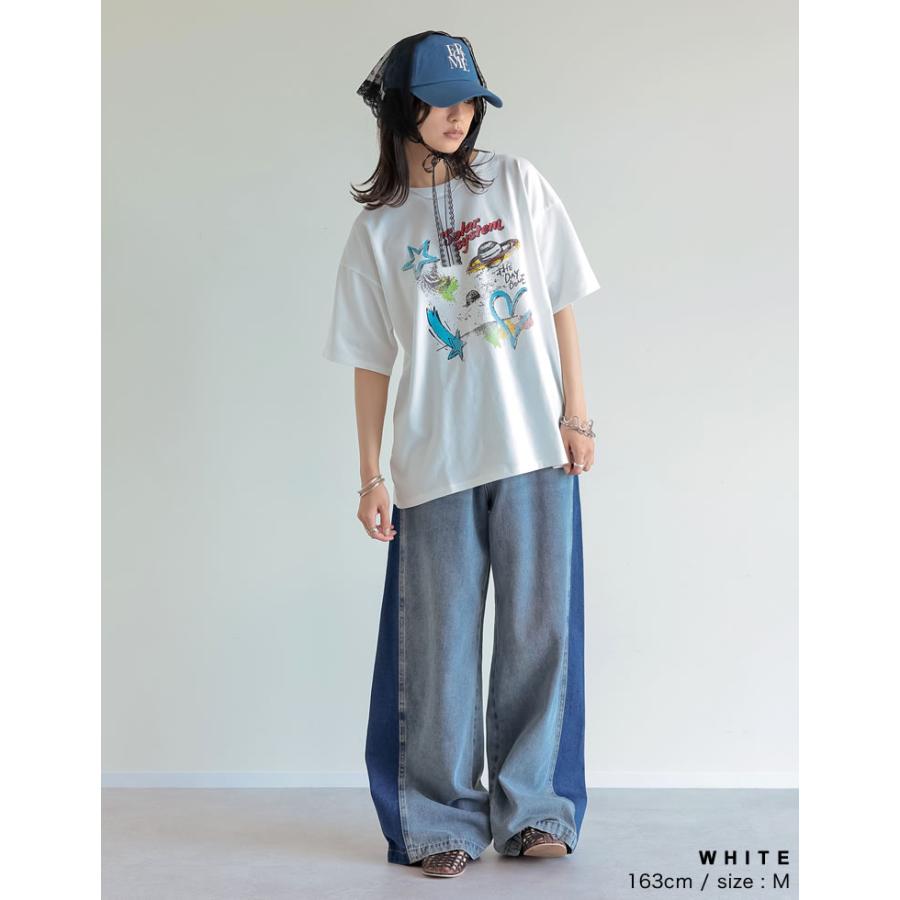 Tシャツ 半袖 レディース トップス UVカット 紫外線対策 接触冷感 ひんやり 涼しい 春夏[mb] | Re:EDIT | 10