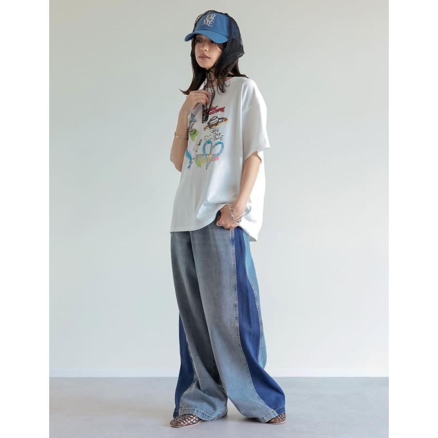 Tシャツ 半袖 レディース トップス UVカット 紫外線対策 接触冷感 ひんやり 涼しい 春夏[mb] | Re:EDIT | 11