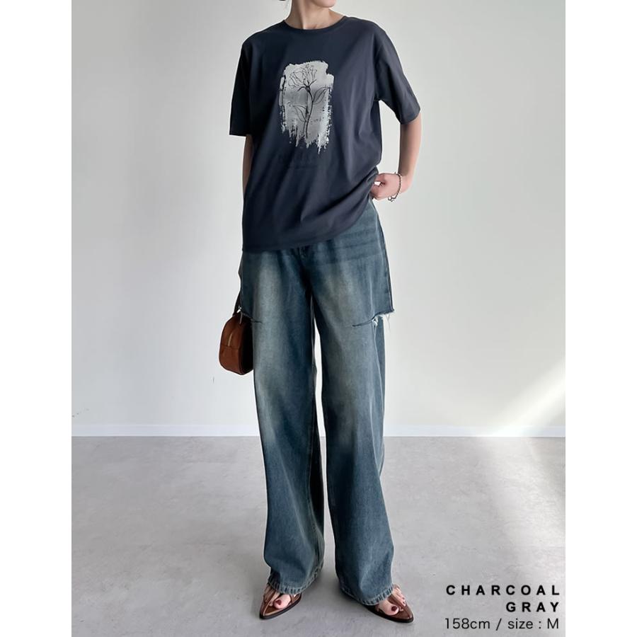 Re:EDIT（リエディ） Tシャツ 半袖 ロゴT トップス レディース