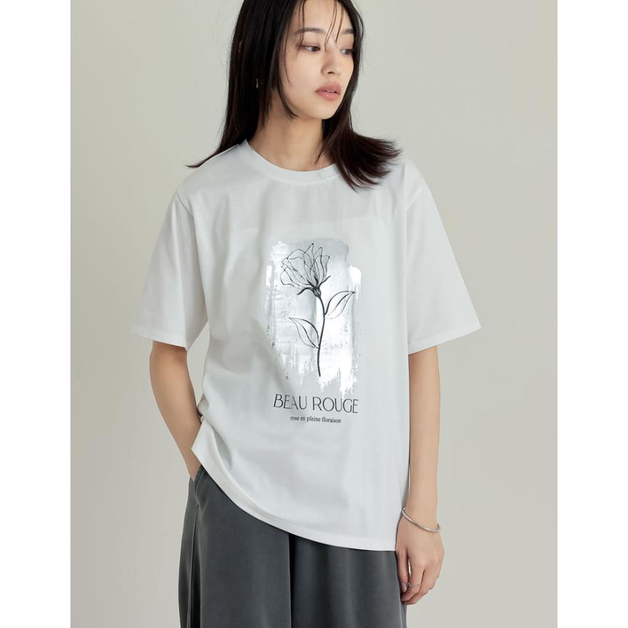 Re:EDIT（リエディ） Tシャツ 半袖 ロゴT トップス レディース