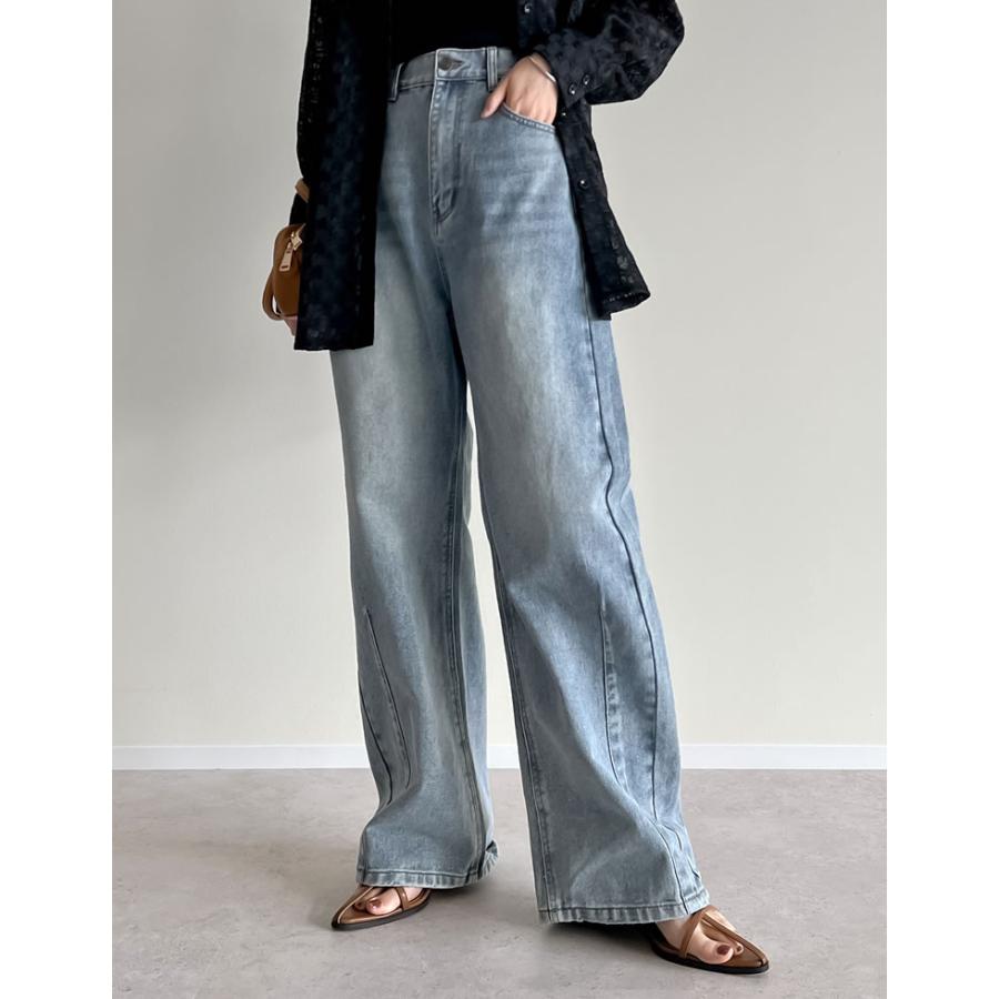 Re:EDIT（リエディ） デニム カーブデニム バレルレッグ レディース