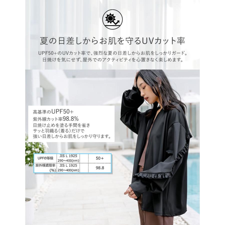 Re:EDIT（リエディ） ラッシュガード ブルゾン レディース トップス