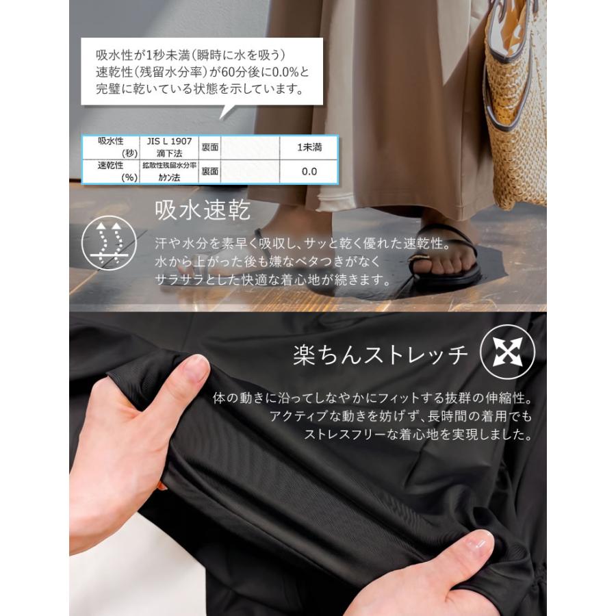 Re:EDIT（リエディ） ラッシュガード レディース オールインワンUPF50+