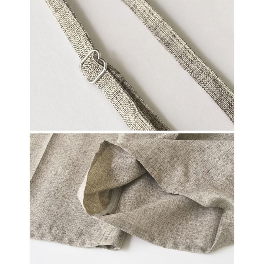 オールインワン レディース サロペット フルレングス キャミオールインワン ハイウエスト 低身長 高身長 オフィスカジュアル 2025春夏 | Re:EDIT | 14