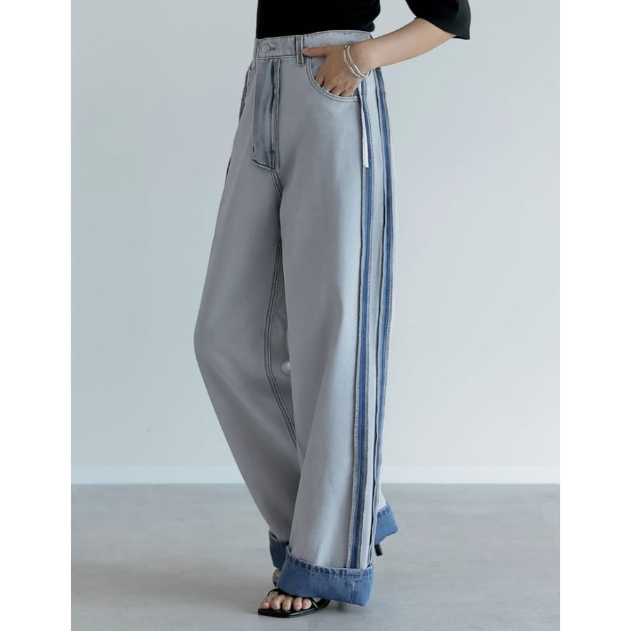 Re:EDIT（リエディ） デニム レディース パンツ 低身長 高身長