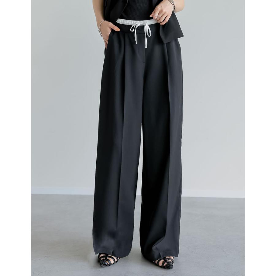 【美品】　PLST　パンツスーツ　オフィスカジュアル　ノーカラー　スラックス　黒 楽天市場】パンツスーツ セットアップ 全3色 2点セット 黒 紺