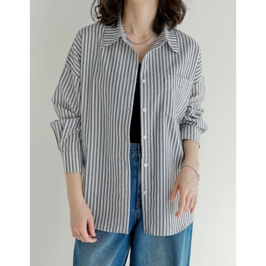 Re:EDIT（リエディ） シャツ レディース 3色 M/L トップス サッカー