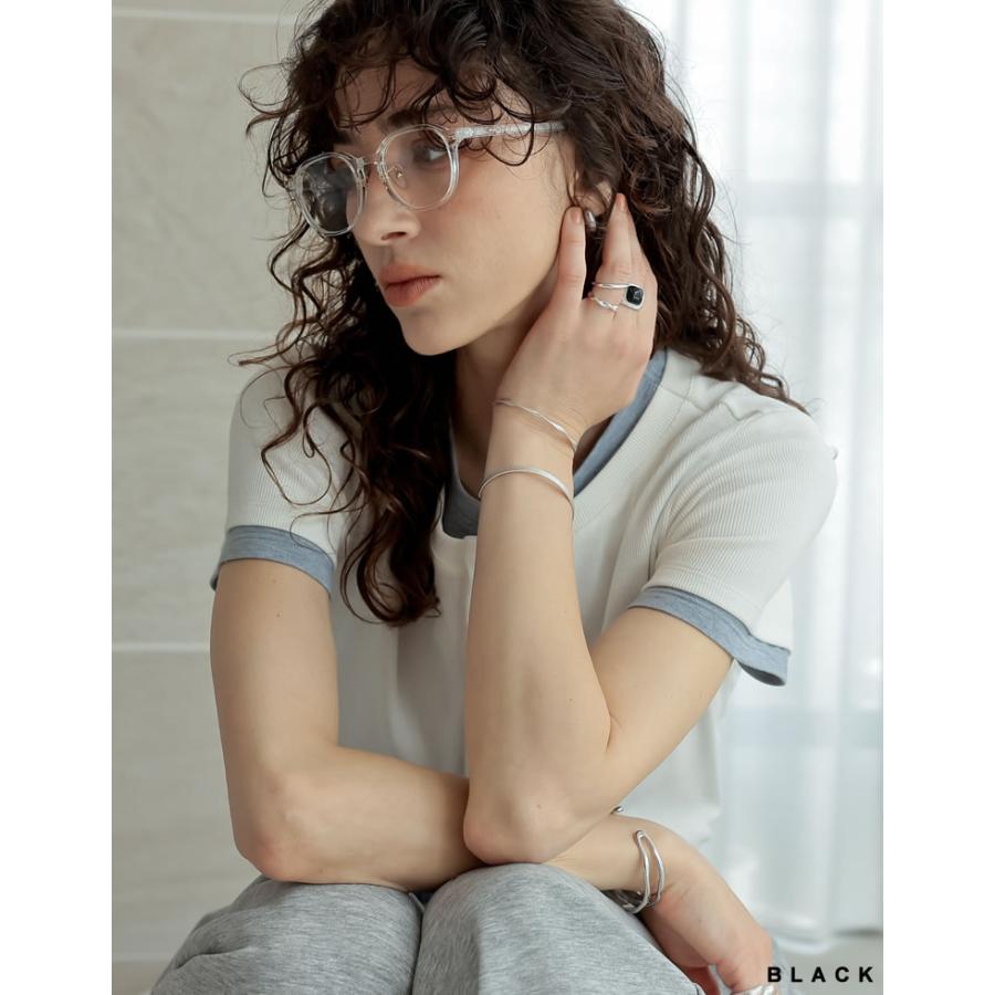 指輪 リング 3点セット セット アクセサリー ストーン シルバー ゴールド アクリル セパレート 春夏 返品交換不可[mb] | Re:EDIT | 09